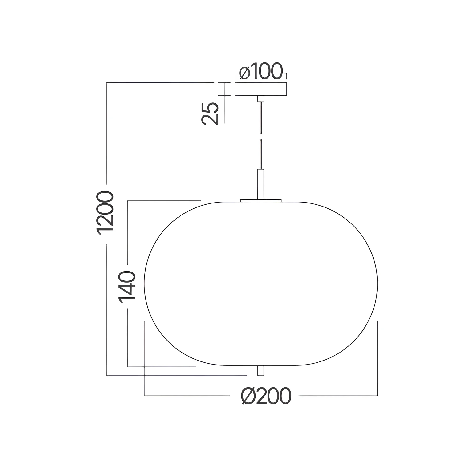 VISILICA E14 OPAL/CRNI — slika 4