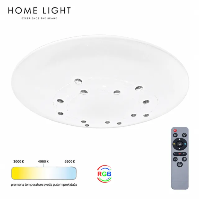 VESTA 673 LED PLAFONJERA 22W/44W CCT+RGB