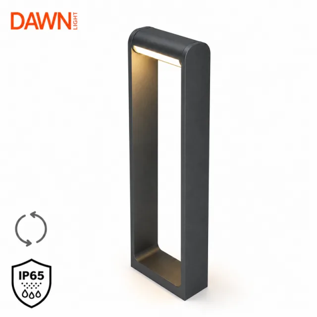 DAWN LED SVETILJKA 0230-600 STUBNA 12W 3000K IP65 SIVA