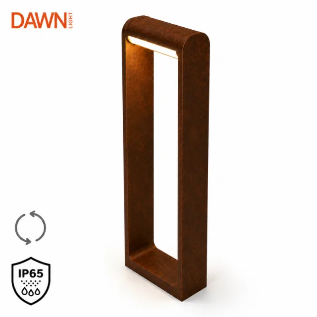 DAWN LED SVETILJKA 0230-600 STUBNA 12W 3000K IP65 CORTEN