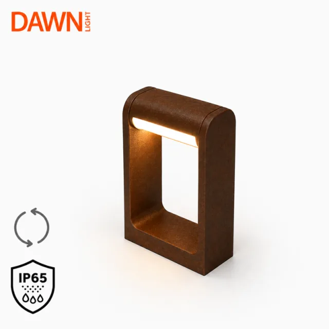 DAWN LED SVETILJKA 0230-300 STUBNA 12W 3000K IP65 CORTEN