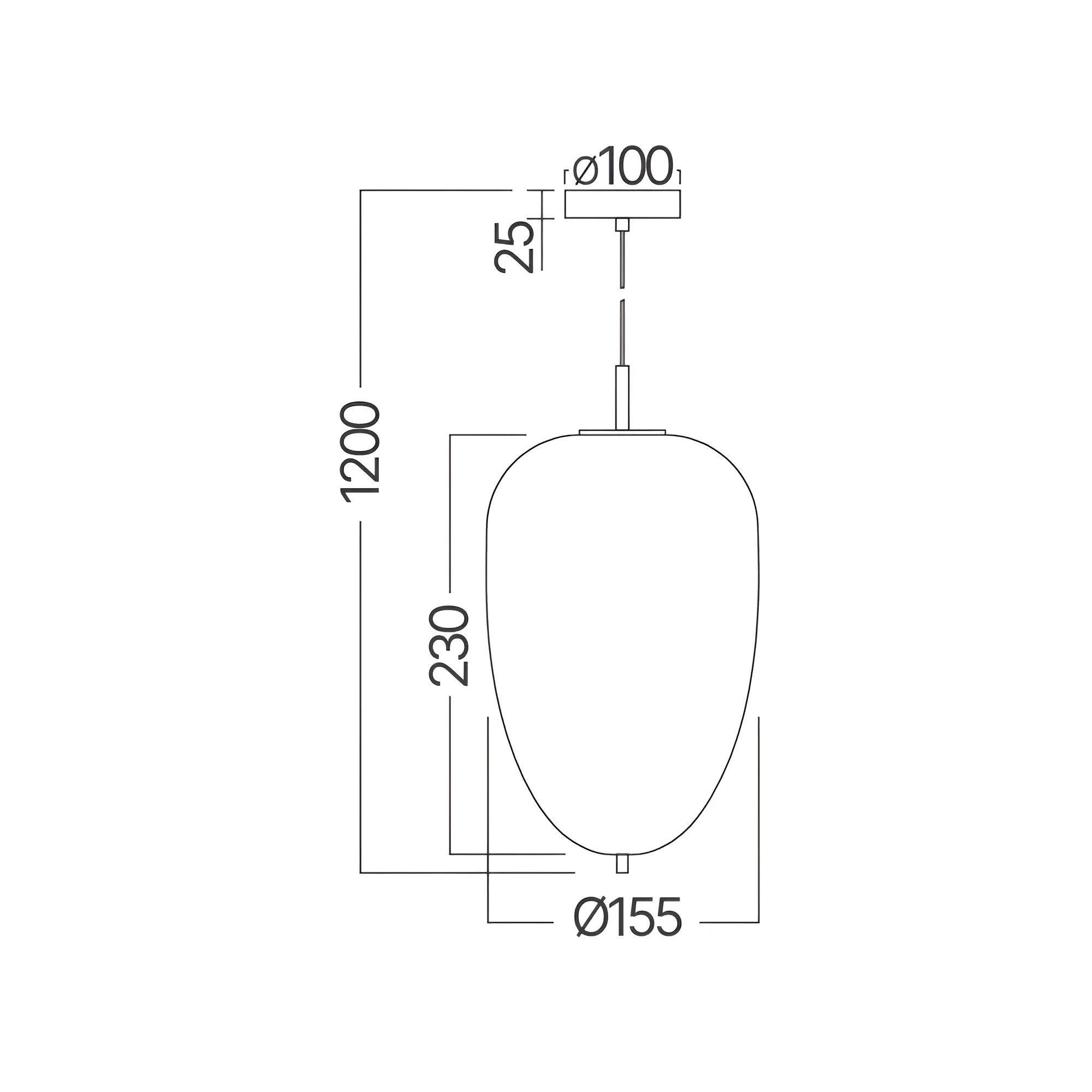 VISILICA E14 OPAL/CRNI — slika 4