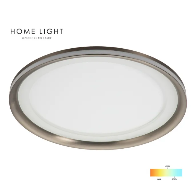 LUNA 325 PLAFONSKA SVETILJKA 45W 3000/4000/5700K SIVA — slika 3
