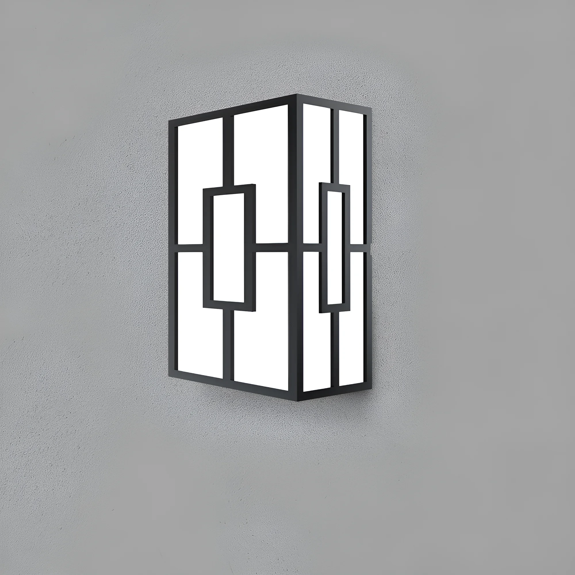 LED ZIDNA SVETILJKA KVADRATNA 20W CRNI CCT IP44 — slika 7