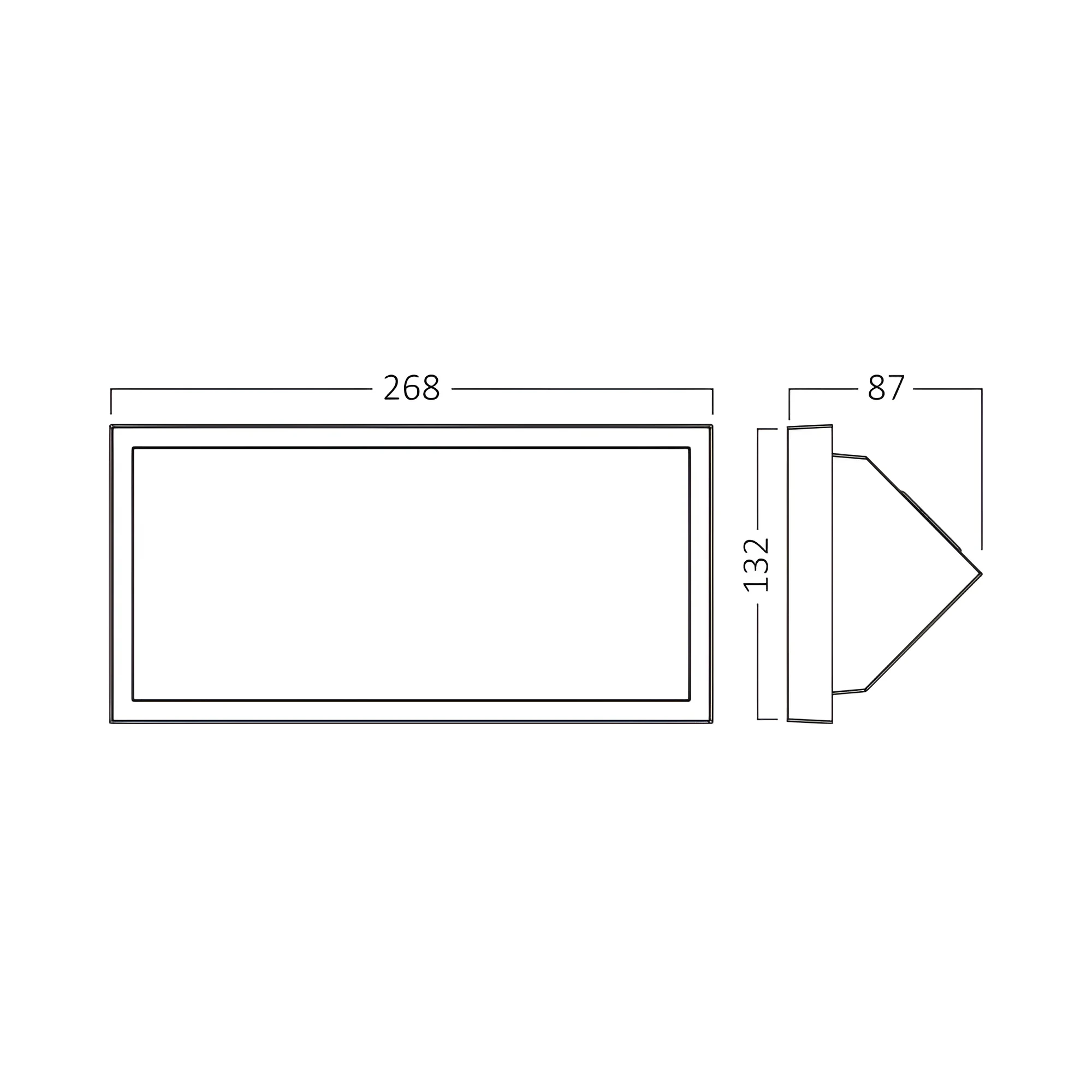 LED ZIDNA SVETILJKA OKRUGLA 20W SIVI CCT IP65 — slika 7