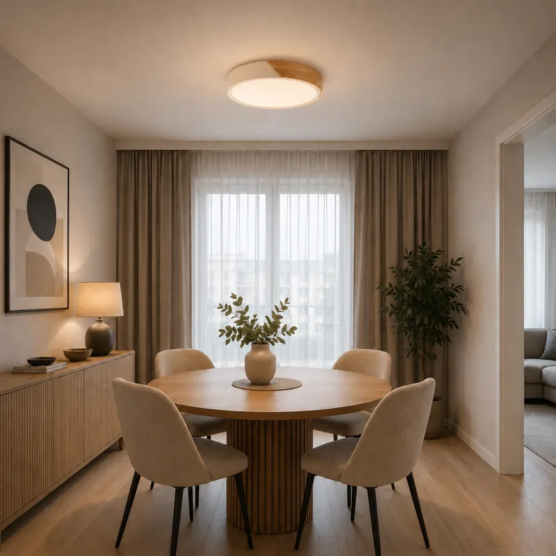 LED PLAFONJERA EL2492 O 24W 3000/4000K DRVO BELA — slika 2