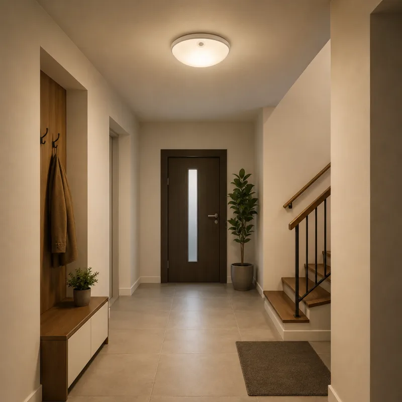 Plafonjera senzor 1024 2xE27 bela — slika 2