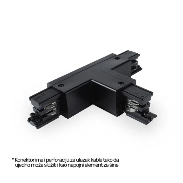 DAWN TROSTEPENI T KONEKTOR WSO-32B(L1) CRNI