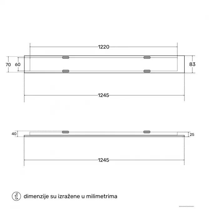 DAWN RAM ZA UGRADNU MONTAŽU LT-T-020 (NEW) — slika 2