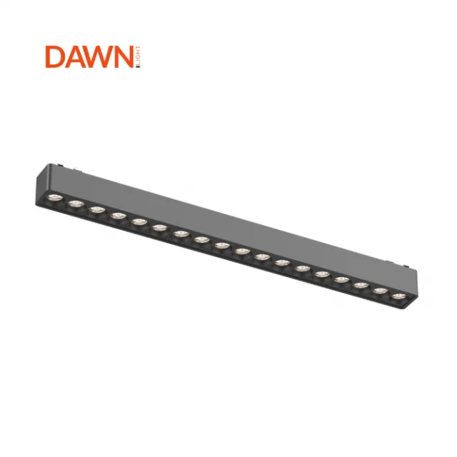 MAGNETIC SLIM SVETILJKA LED26 - 18T 18W 3000K 24° 48V DC CRNA
