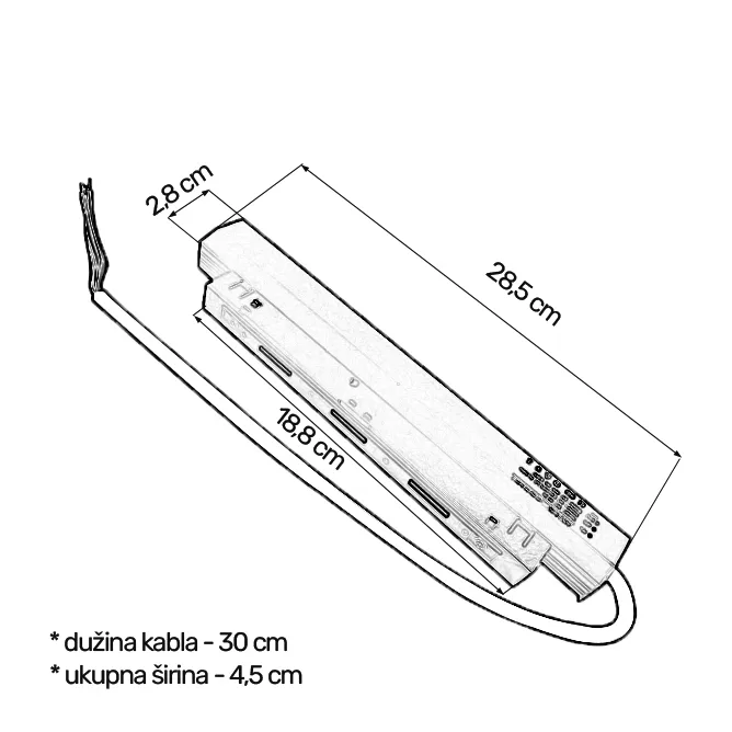 MAGNETIC LED NAPAJANJE 48V 150W — slika 2