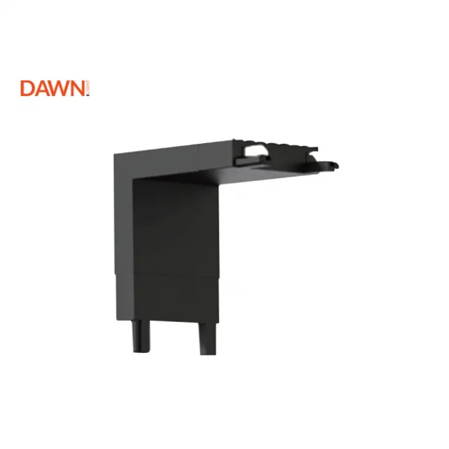 MAGNETIC SLIM KONEKTOR PLAFON-ZID CRNI (26-A-LV)