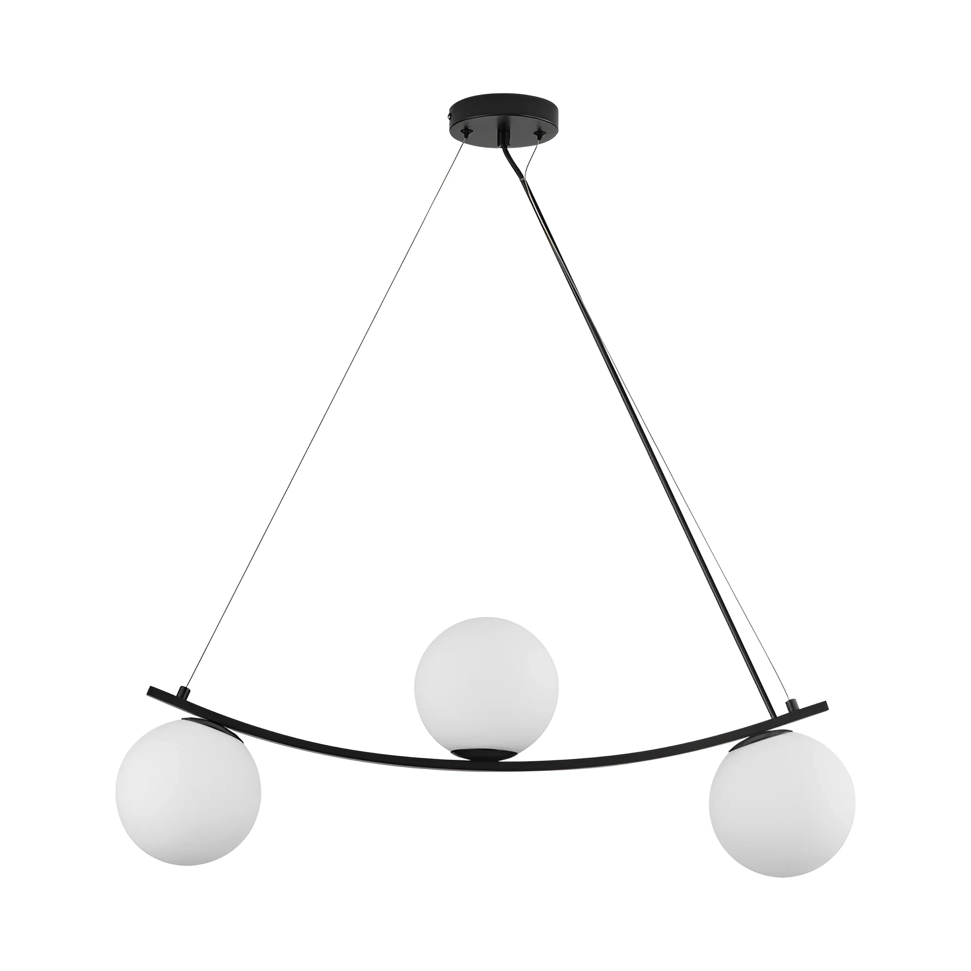 VISILICA 3-GLAVA G9 OPAL/CRNI — slika 3