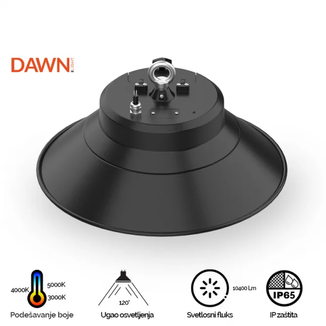 DAWN LED REFLEKTOR BR-FL80W-02K CCT 10400lm 120° IP65 — slika 2