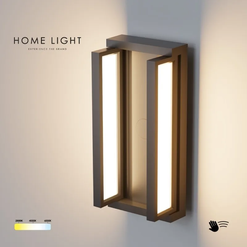 ZIDNA LAMPA GEN12CW 12W CCT SENZOR CRNA IP40 — slika 3