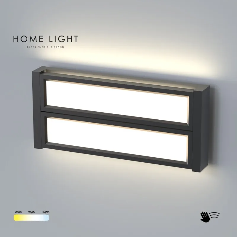 ZIDNA LAMPA GEN12CW 12W CCT SENZOR CRNA IP40 — slika 6