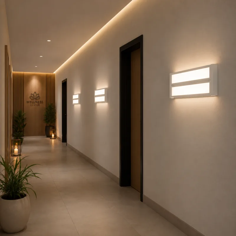 ZIDNA LAMPA GEN12CW 12W CCT SENZOR BELA IP40 — slika 2