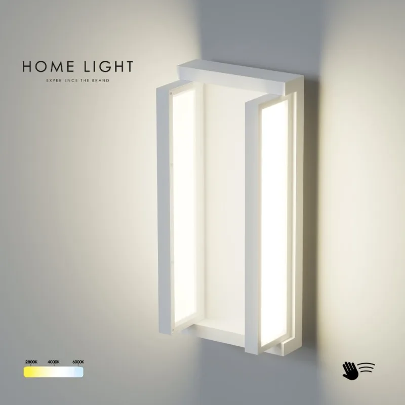 ZIDNA LAMPA GEN12CW 12W CCT SENZOR BELA IP40 — slika 3