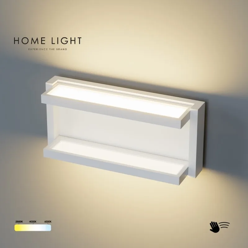 ZIDNA LAMPA GEN12CW 12W CCT SENZOR BELA IP40 — slika 4