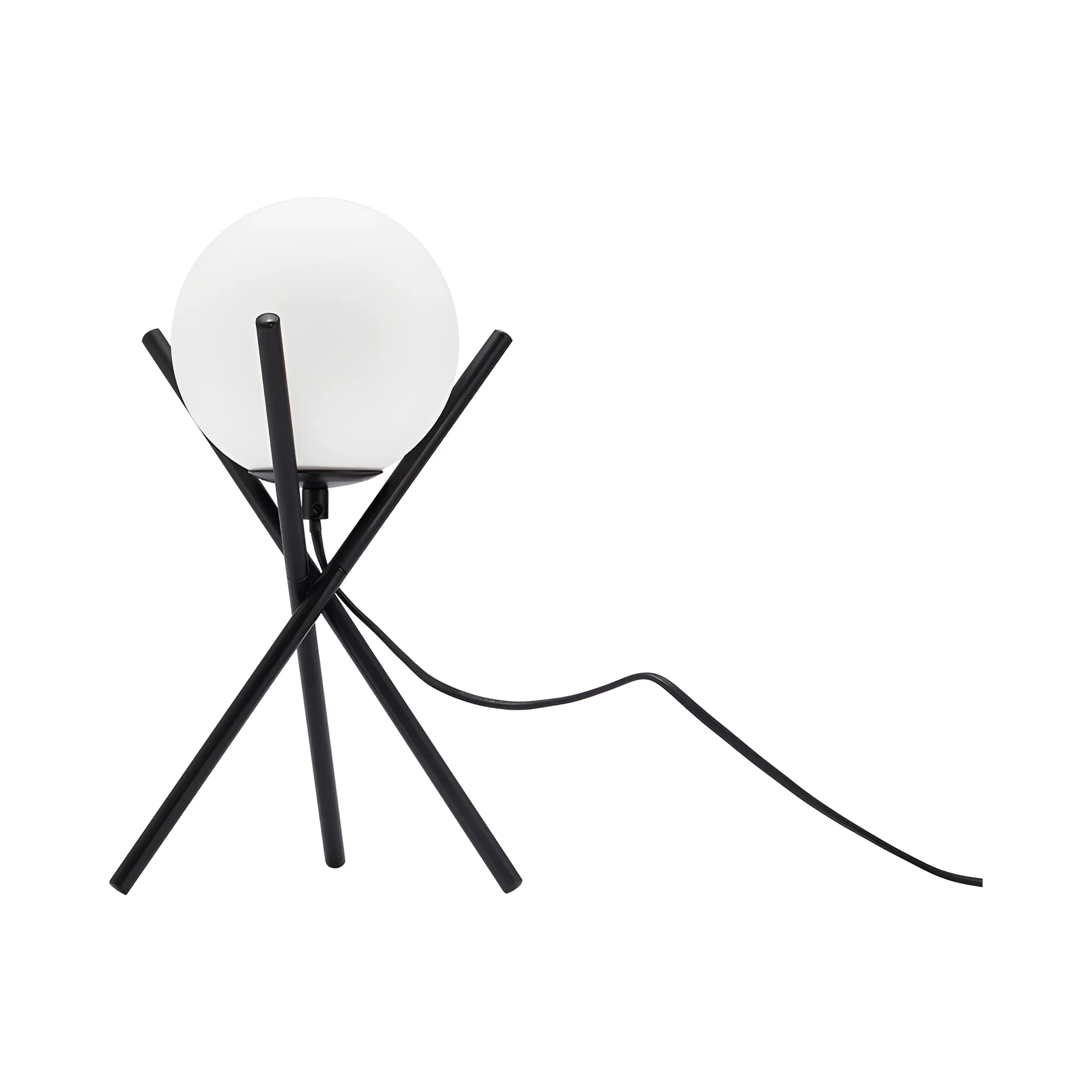 STONA LAMPA G9 OPAL/CRNI — slika 3