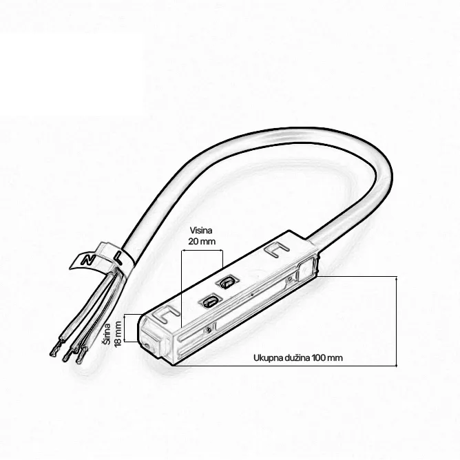 MAGNETIC KONEKTOR NAPOJNI 03-C0 — slika 2