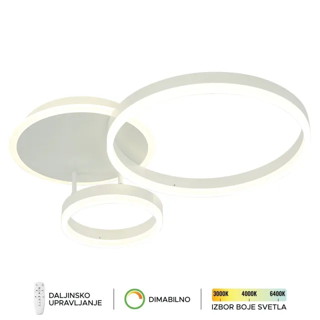LED plafonska lampa F2047-66C WH