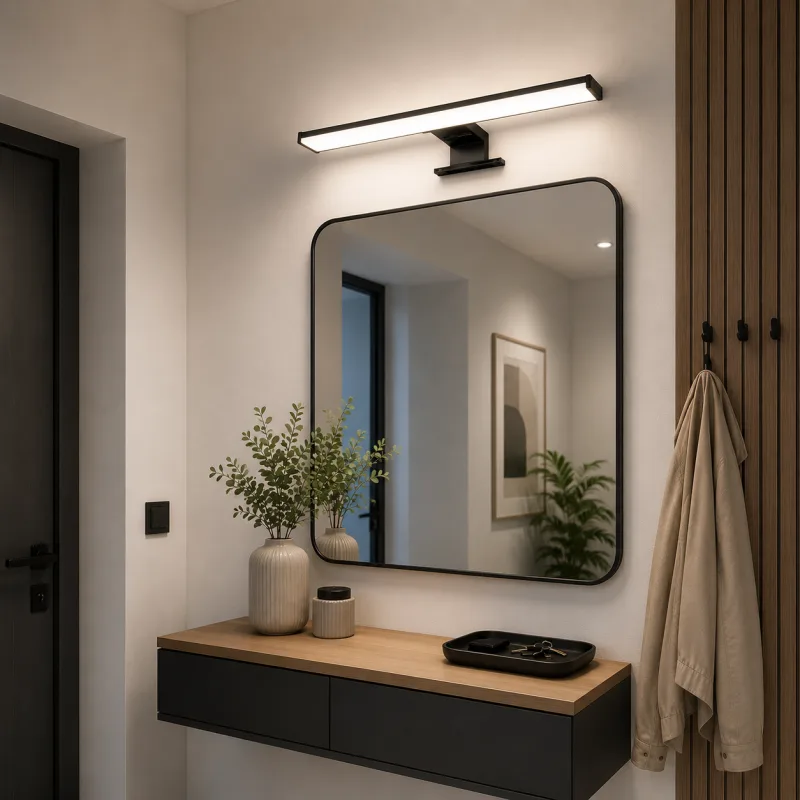 VESTA 692 ZIDNA LAMPA 8W 3000/4000K CRNA — slika 2