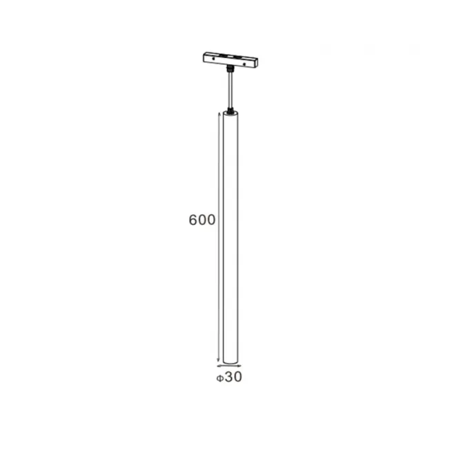 MAGNETIC VISILICA 600 LED09-7W 3000K 24° 48V DC — slika 2
