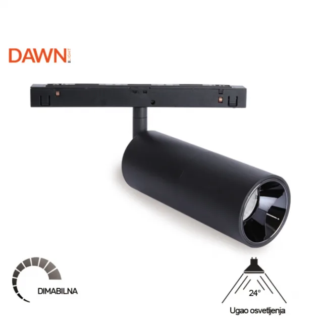 MAGNETIC REFLEKTOR LED11-20W 3000K 24° 48V DC NEW