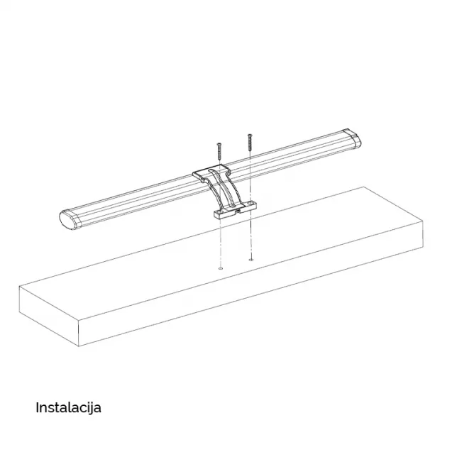 VESTA 589 ZIDNA LAMPA 6W 4000K HROM — slika 3