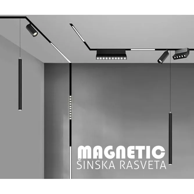 MAGNETIC SVETILJKA LED01-20W 3000K 120° 48V DC NEW — slika 3