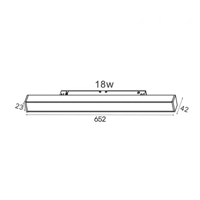 MAGNETIC SVETILJKA LED01-20W 3000K 120° 48V DC NEW — slika 5