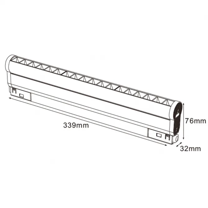 MAGNETIC SVETILJKA LED14-15W 3000K 30° 48V DC CRNA NEW — slika 2