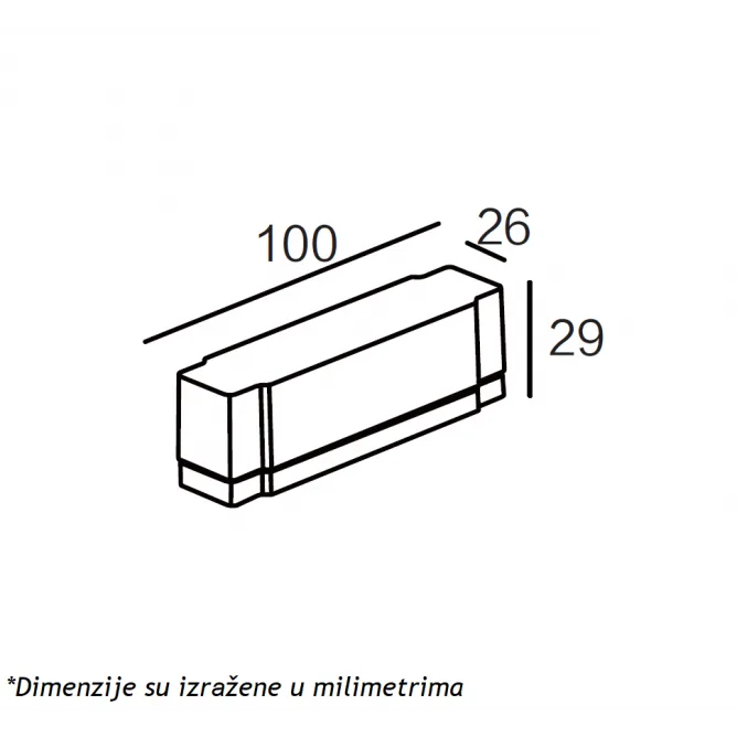 MAGNETIC SLIM SKRIVAČ KABLA BELI (26-CXH) — slika 2