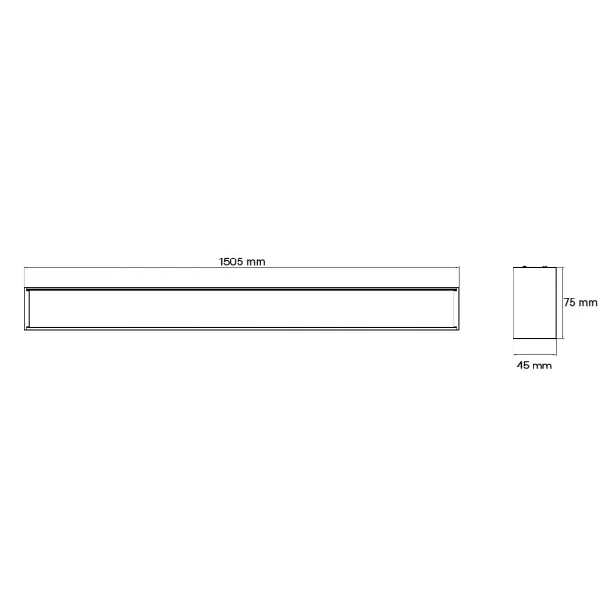DAWN LED SVETILJKA LT-T-020 50/55/60/63W CCT CRNA 1,5 met — slika 2