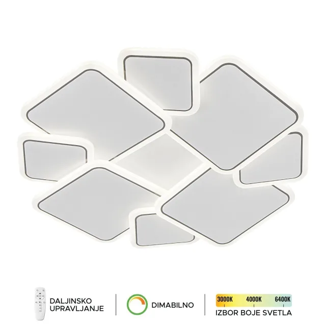 LED plafonska lampa F2093-78C WH
