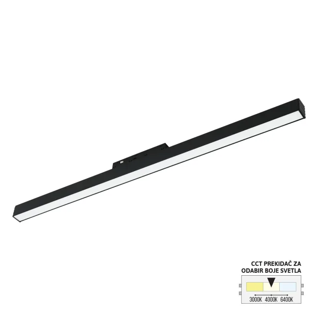 LED magnetna svetiljka CCT FM1001-24 BK