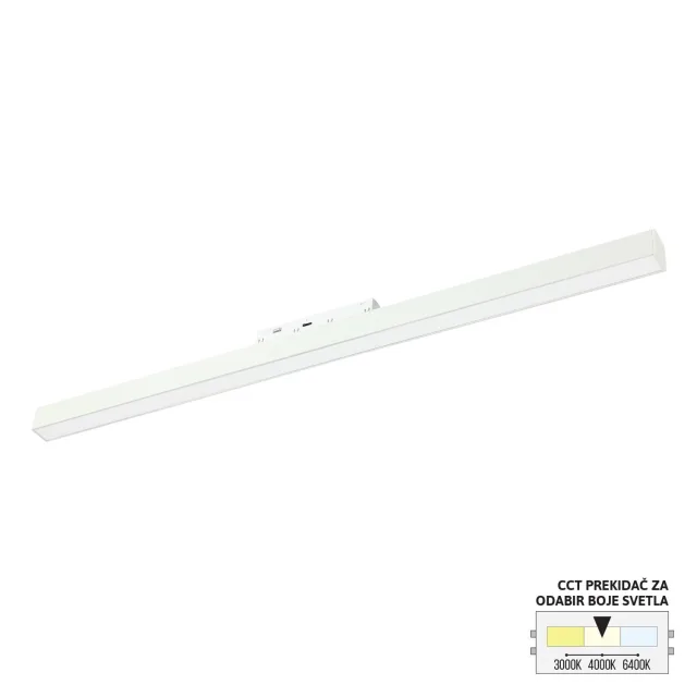 LED magnetna svetiljka CCT FM1001-24 WH