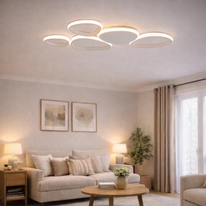SOLEA 21 LED PLAFONJERA 48W 3000/4000/6000K BELA — slika 2