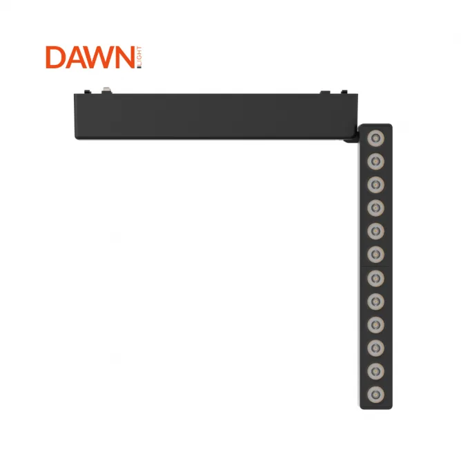 MAGNETIC SLIM SVETILJKA LED26 - ZD - 12T 12W 3000K 24° 48V DC CRNA — slika 3