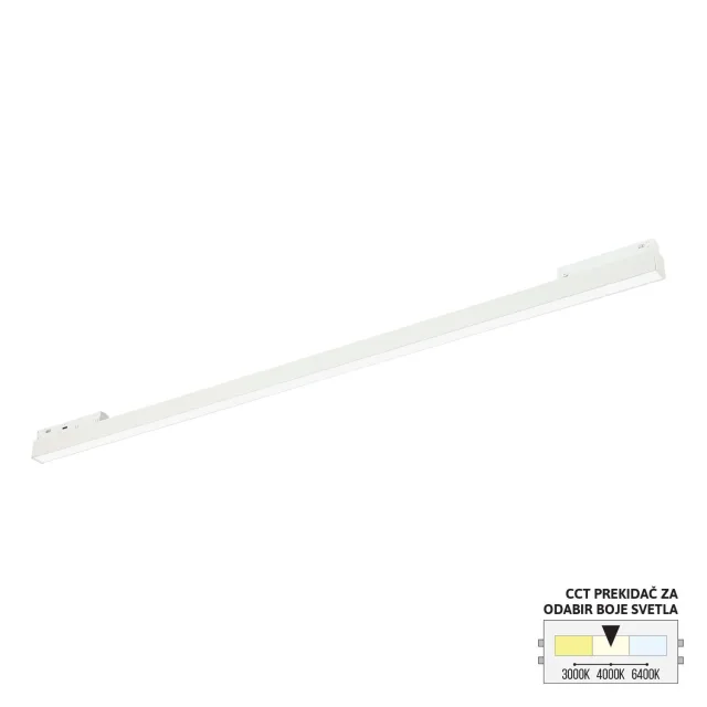 LED magnetna svetiljka CCT FM1001-36 WH