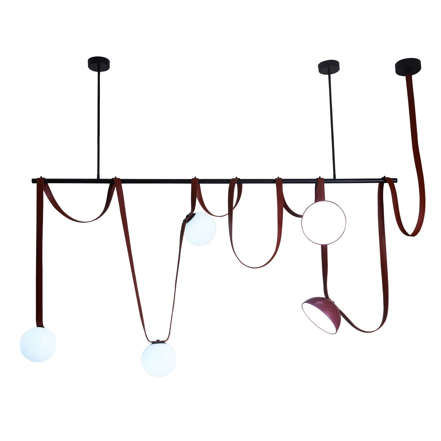 LED viseća lampa FK2100-20V BK/BR — slika 3