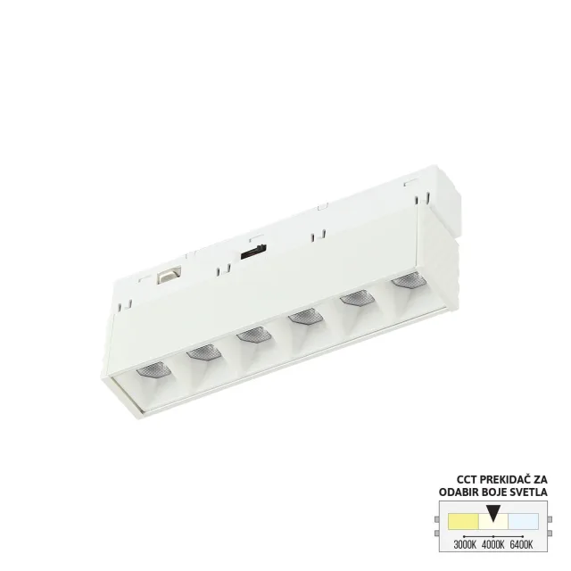 LED magnetna svetiljka CCT FM2001-6 WH