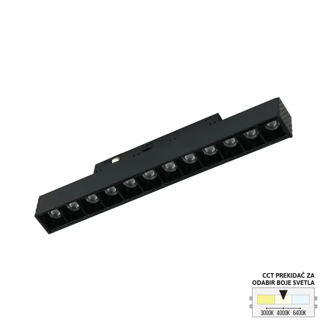 LED magnetna svetilljka CCT FM2001-12 BK