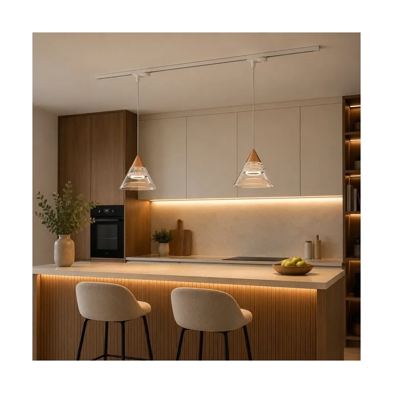 ŠINSKA LED VISILICA PR-222 5W 3000K BAKAR MONOFAZNA — slika 2