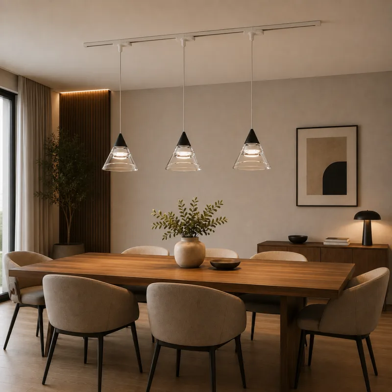 ŠINSKA LED VISILICA PR-220 5W 3000K CRNA MONOFAZNA — slika 2