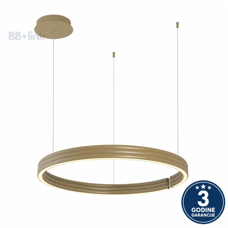 LUSTER 250139PY-BE 65W 3000K Ø800x1500 BEŽ — slika 2