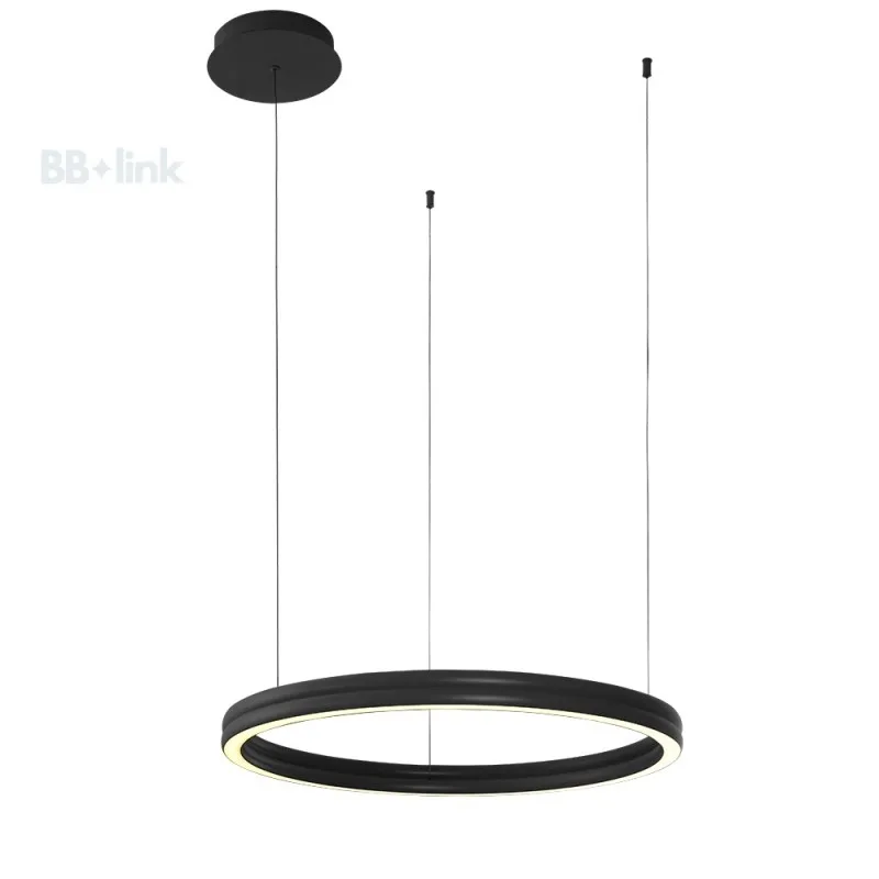 LUSTER 250138PY-BK 55W 3000K Ø600x1500 CRNA — slika 4