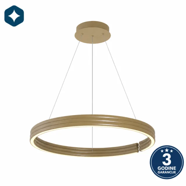 LUSTER 250138PY-BE 55W 3000K Ø600x1500 BEŽ