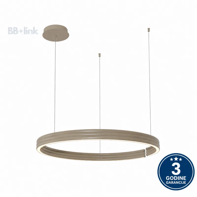 LUSTER 250138PY-BE 55W 3000K Ø600x1500 BEŽ — slika 2